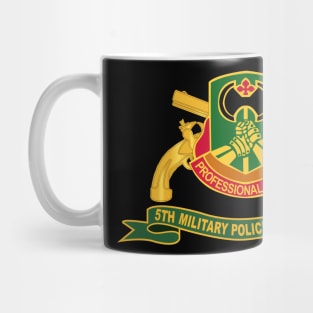 5th Military Police Battalion w Br - Ribbon Mug